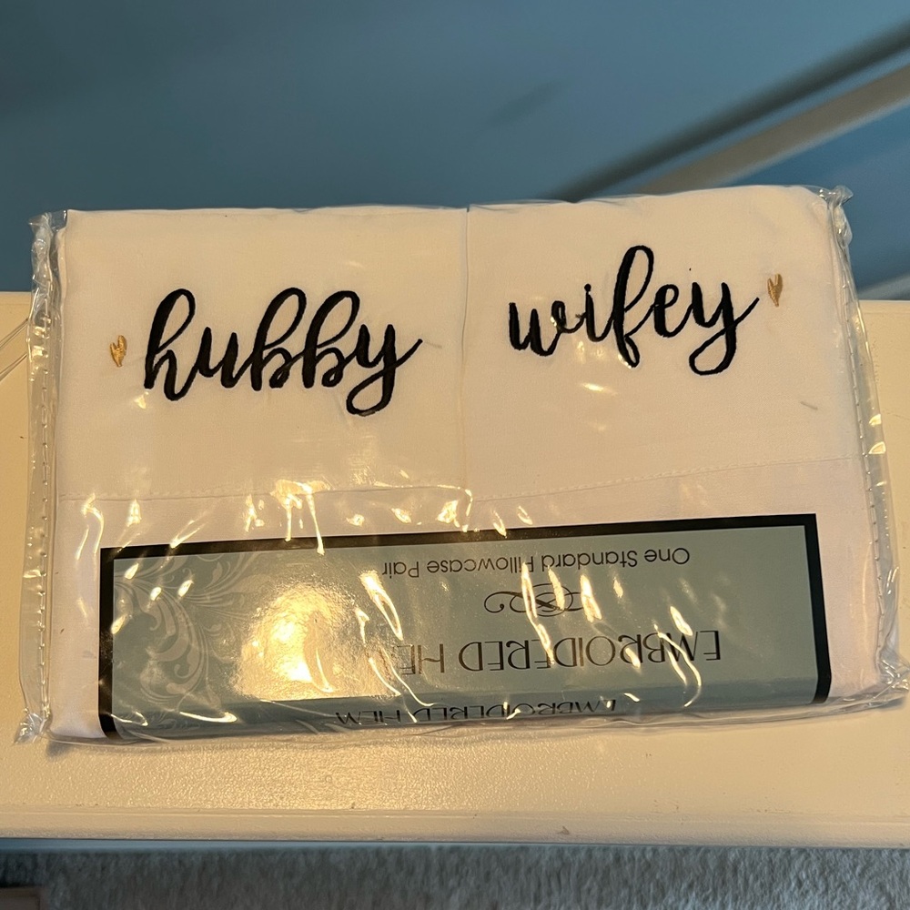 Set of NEW pillowcases